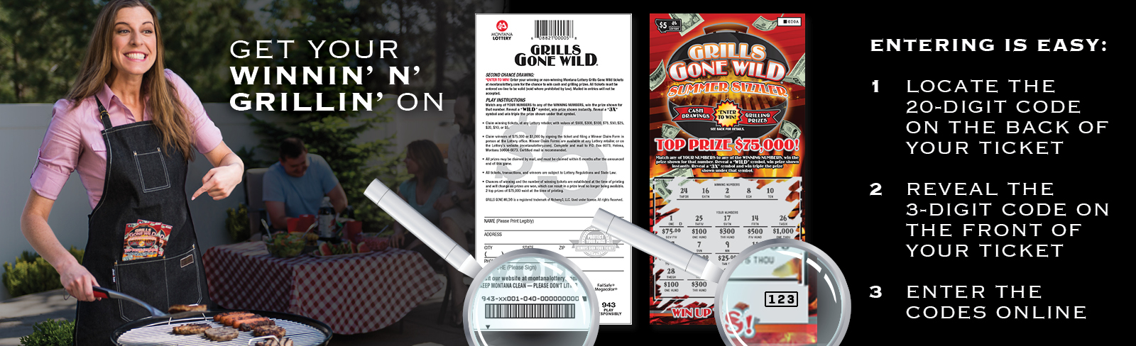 Play Montana Lottery Grills Gone Wild